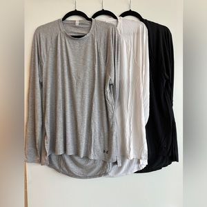 Set of 3, XL Under Armour Long Sleeve Tops